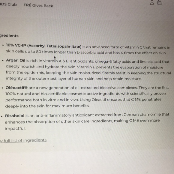 New Fre C Me Vitamin C Brightening Serum - Picture 6 of 6